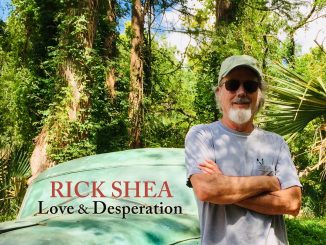 Cover for Rick Shea lp Love and Desperation