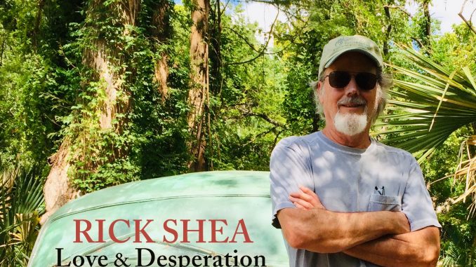 Cover for Rick Shea lp Love and Desperation