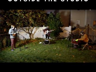 Artwork for Jake Swamp and The Pine's EP "Outside the Studio"