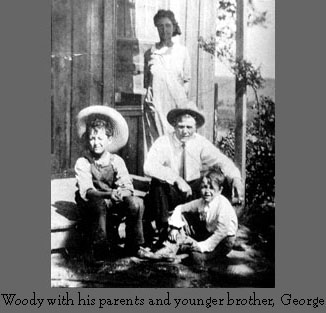 Woody parents and younger brother
