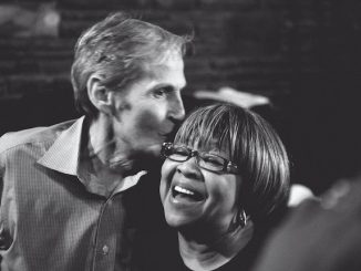 Mavis Staples and Levon Helm