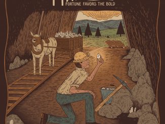 Album cover artwork for 49 Winchester's 'Fortune Favors the Brave'