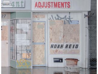 Artwork for Noah Reid album "Adjustments"