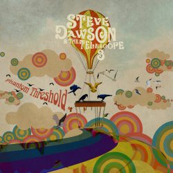 Artwork for Steve Dawson & The Telescope 3 album "Phantom Threshold"