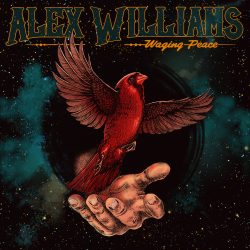 artwork for Alex Williams album 'Waging Peace'