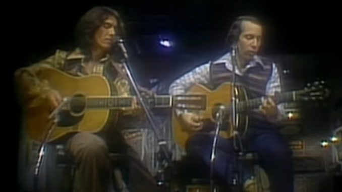 Paul Simon and George Harrison
