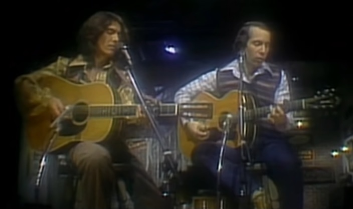 Classic Clips: Paul Simon and George Harrison “Homeward Bound” Saturday ...