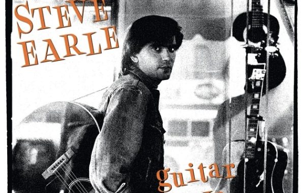 Cover art Steve Earle "Guitar Town"