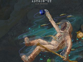 Album cover art for Alan Swanwick's "The Astronaut"