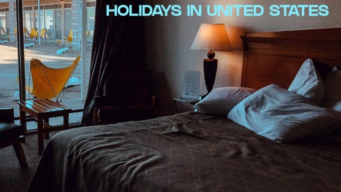 Artwork for the Adam Klein album "Holidays In The United States"