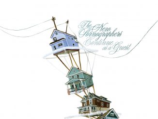 Album cover art for The New Pornographers' 'Continue As A Guest'