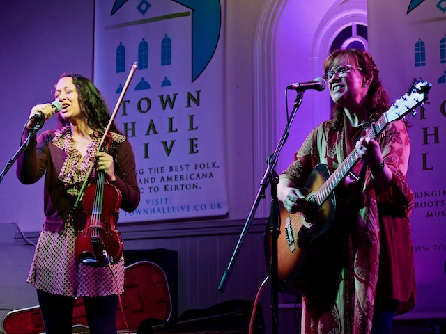 The Rye Sisters, live at The Town Hall, Kirton in Lindsey. 7th April 2023