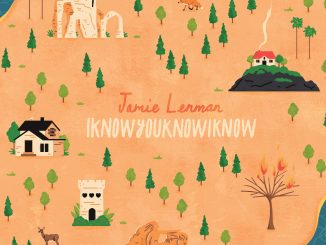 Artwork for the front cover of Jamie Lenman's album iknowyouknowiknow