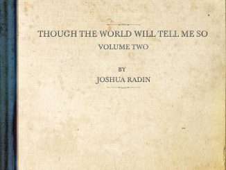 artwork for Joshua Radin EP "though the world will tell me so, volume two"