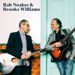 artwork for Rob Noakes & Brooks Williams album "Should We Tell Him"