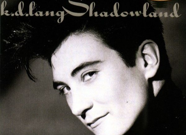 Album cover art for kd lang's 'Shadowland'