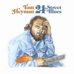 Cover art for 24th Street Blues by Tom Heyman. Artist Deirdre Wood