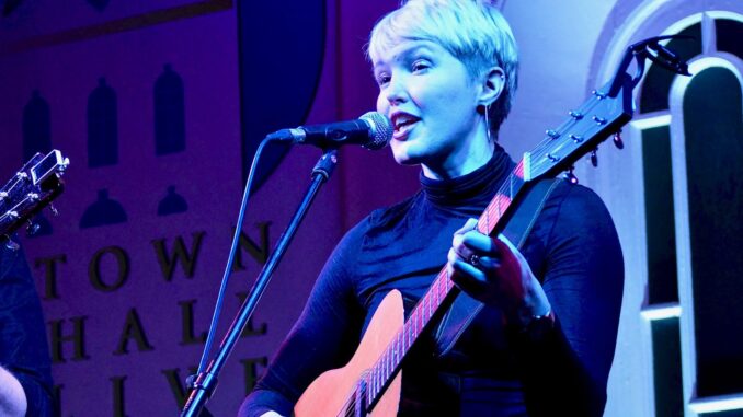 Campbell / Jensen, live, the Town Hall, Kirton in Lindsey. 9th February 2024