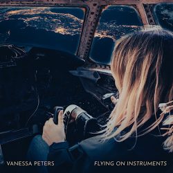 artwork for Vanessa Peters album “Flying on Instruments”