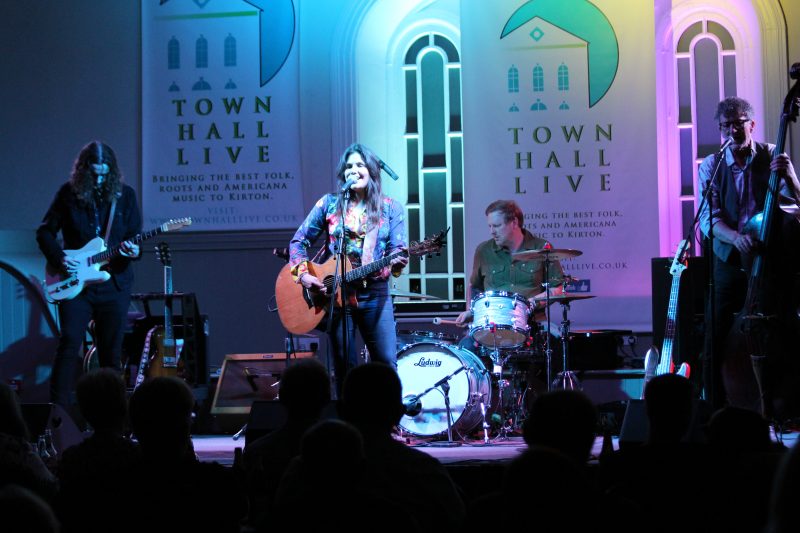 Sara Petite live at the Town Hall, Kirton in Lindsey. 12th April 2024.