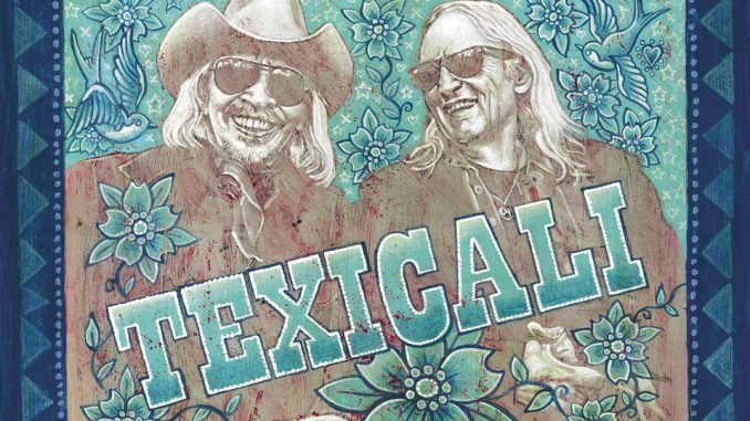 Artwork for Dave Alvin Jimmie Dale Gilmour album "Texicali"