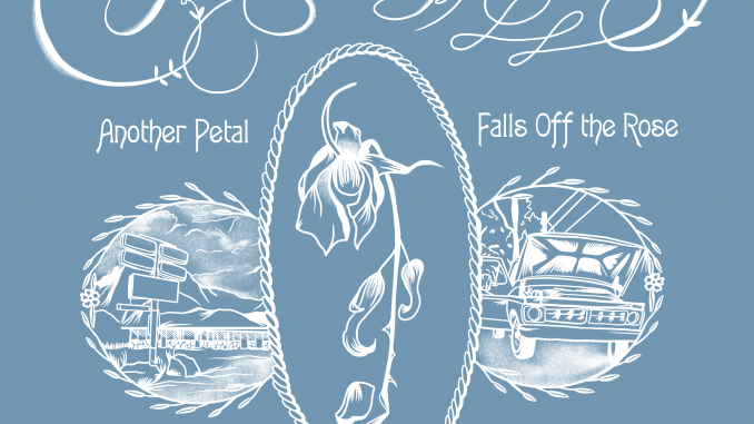 artwork for Jeff Crosby album "Another Petal Falls Off The Rose"
