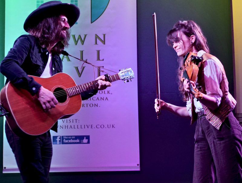 Lachlan Bryan + Emily Lawler live at the Town Hall, Kirton in Lindsey - 12th July 2024