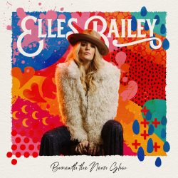 artwork for Elles Bailey album "Beneath the Neon Glow"