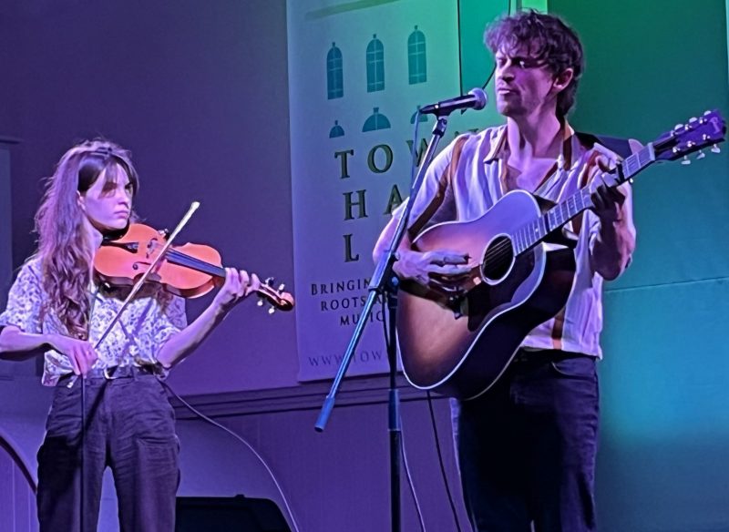 Riley Catherall + Emily Lawler live at the Town Hall, Kirton in Lindsey - 9th August 2024