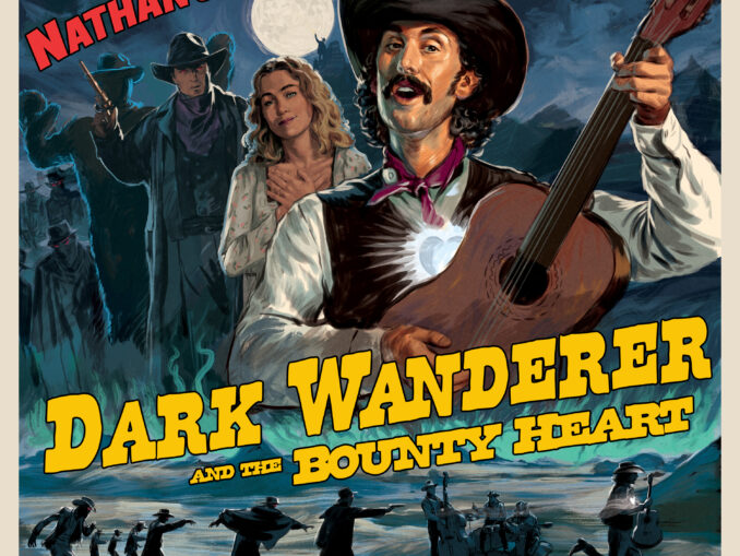 Artwork for Nathan Jacques album "Dark Wanderer and the Bounty Heart"