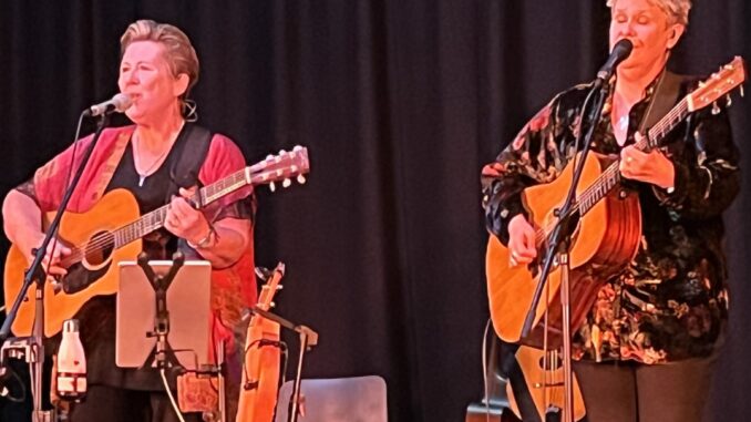 Chris While & Julie Matthews live at The Nettleham Village Hall, Nettleham, Lincoln - 4th October 2024