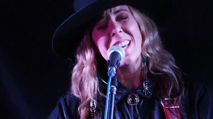 Amanda Rheaume live at the Newbald Village Hall, North Newbald, Yorkshire, - 19th October 2024