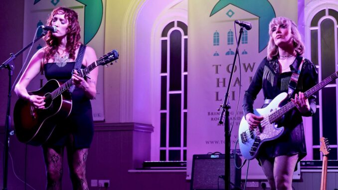 Hannah Aldridge + Katie Bates, live at The Town Hall, Kirton in Lindsey, - 11th October 2024