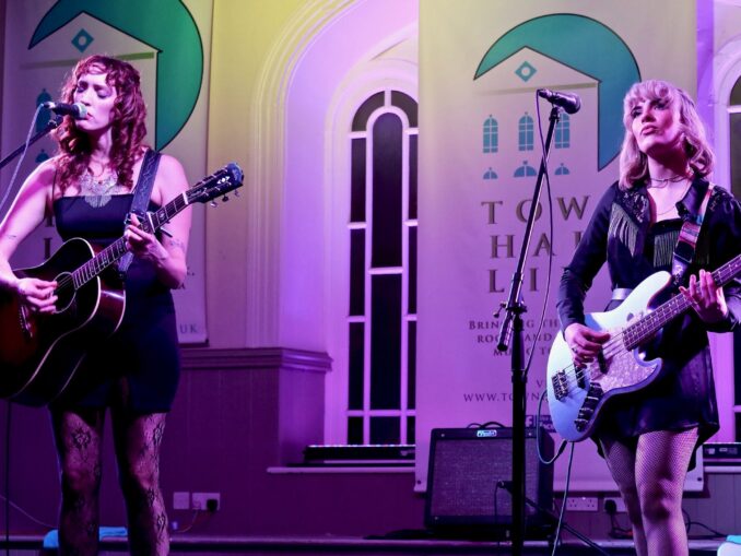 Hannah Aldridge + Katie Bates, live at The Town Hall, Kirton in Lindsey, - 11th October 2024