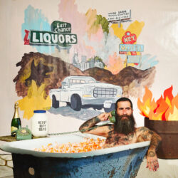 Artwork for JP Harris album "JP Harris is a Trash Fire"