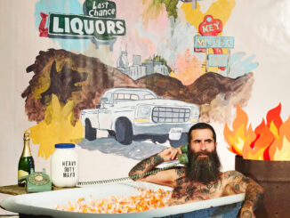 Artwork for JP Harris album "JP Harris is a Trash Fire"