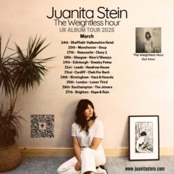 Juanita Stein tour poster