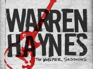 Artwork for Warren Haynes album “The Whisper Sessions”