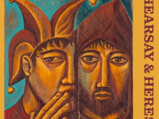 Artwork for Mark Radcliffe & David Boardman album “Hearsay & Heresy”