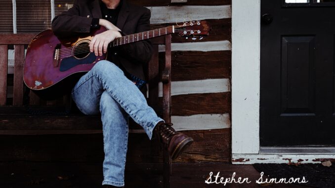 Artwork for Stephen Simmons album - "Hunch"