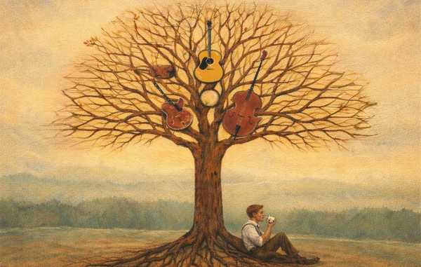 artwork for Levi Foster's album Appalachian Funk Tree