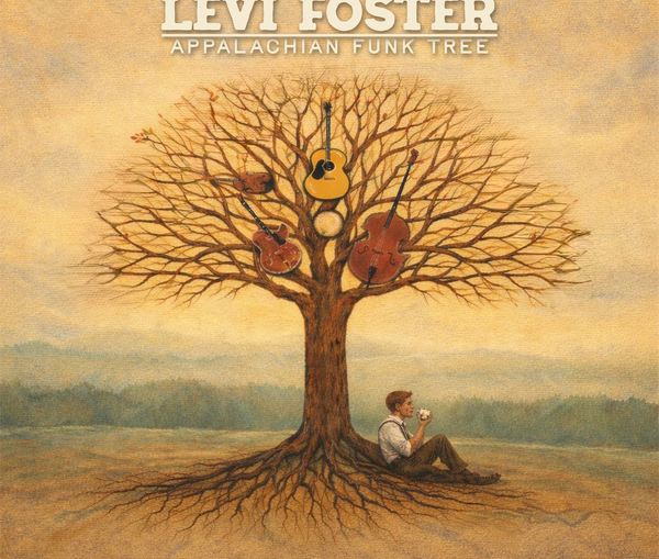 artwork for Levi Foster's album Appalachian Funk Tree