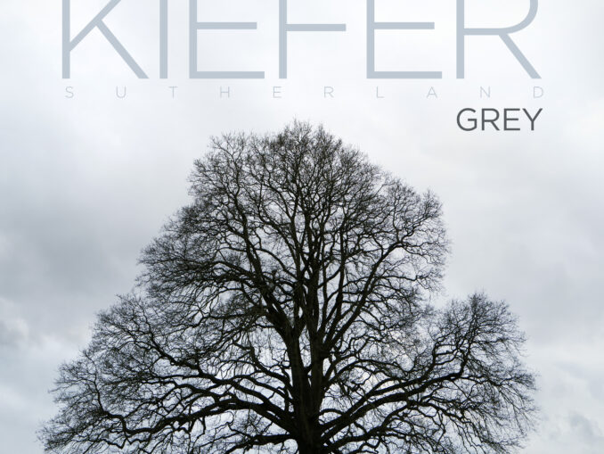 Cover art for Kiefer Sutherland album Grey