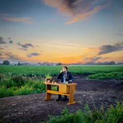 artwork for Luke James Williams album Lime Hotel