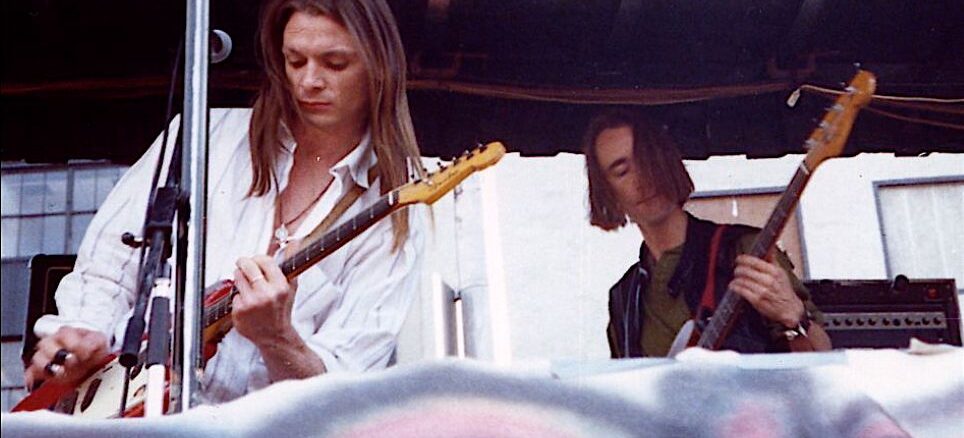 Chris Whitley from a 1990s benefit concert in New York City