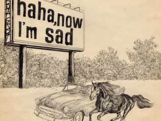 Album cover artwork for "ha ha, now i'm sad" by Cooper Kenward