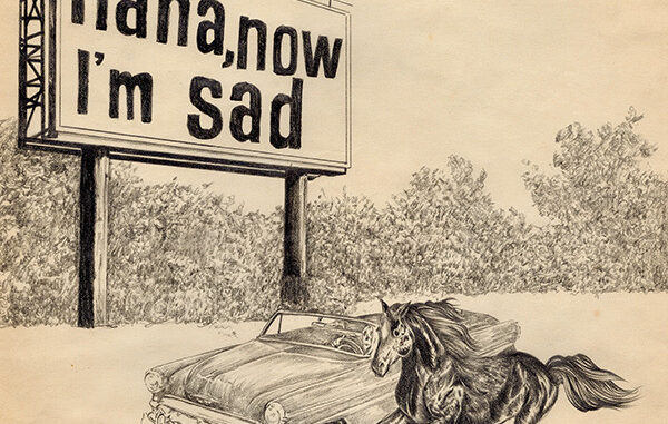 Album cover artwork for "ha ha, now i'm sad" by Cooper Kenward