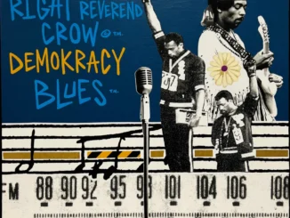 artwork for The Right Reverend Crow album "Demokracy Blues"