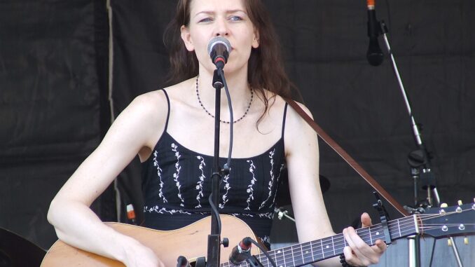 Gillain Wwelch @ Jazz Fest, New Orleans, 29 April 2007