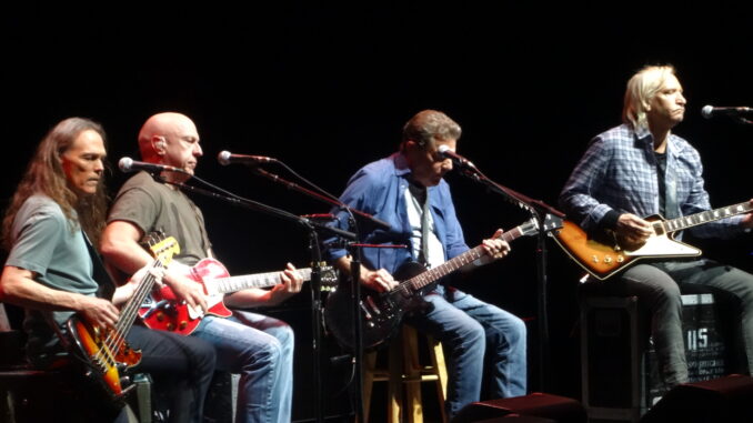History of the Eagles tour, 2014, Bernie Leadon (second from left)